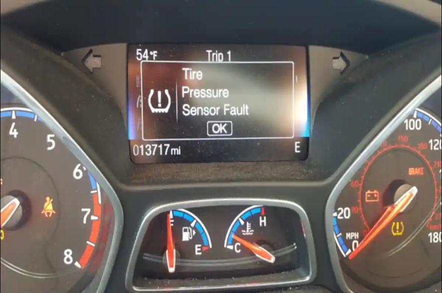 How can you avoid a tire pressure sensor fault